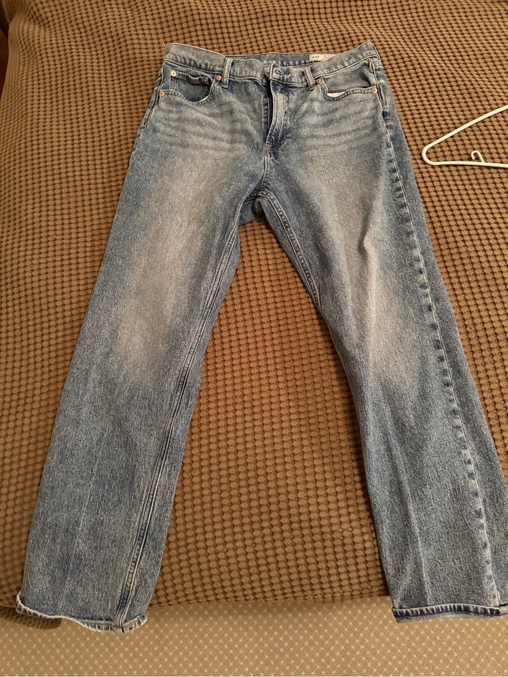 Classic Women's Blue Straight-Leg Jeans